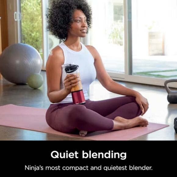 Ninja Blast 18oz Portable Blender & Accessories- Metallic Red - Picture 7 of 8